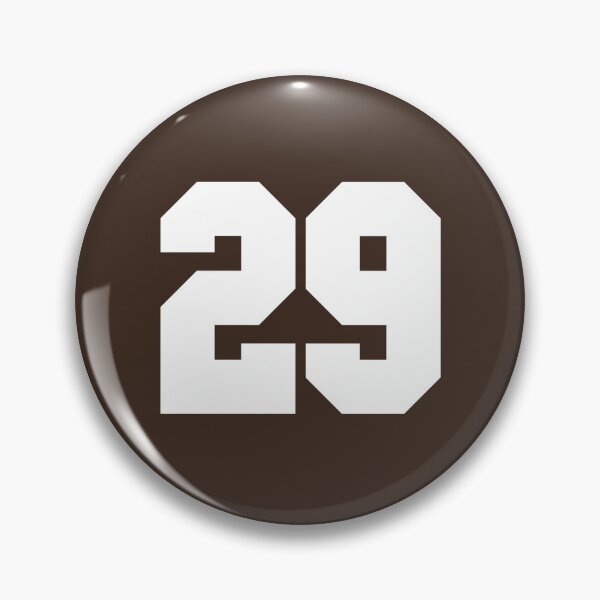 Item preview, 29 Number Cleveland Sports Twenty-Nine Brown Jersey designed and sold by HelloFromAja.