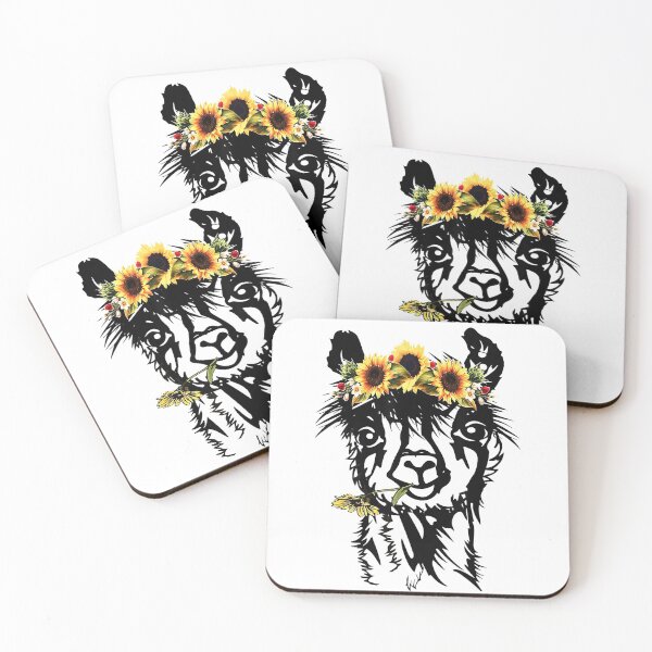 Item preview, Womens Llama Headband Sunflower Alpaca Animal Graphics designed and sold by mcinnesstore.