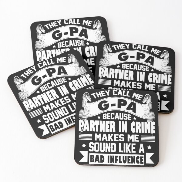 Item preview, They Call Me G-pa Because Partner In Crime designed and sold by zurnbarb.