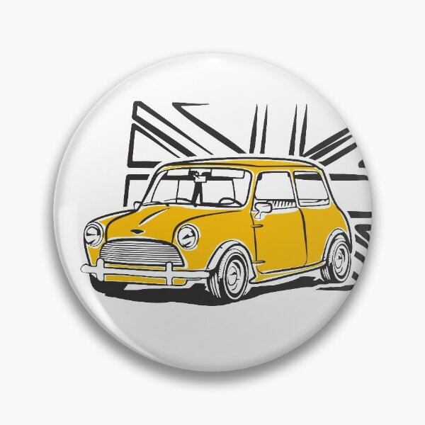 Item preview, Austin Mini Cooper Orange Flag designed and sold by DRScustoms.