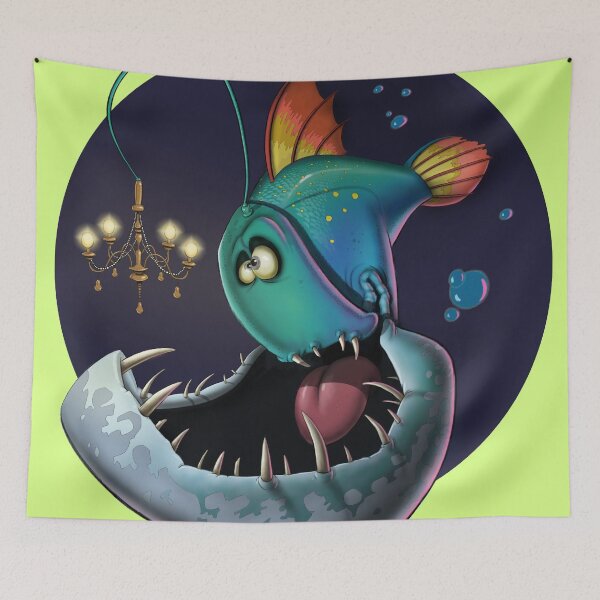 Item preview, Cartoon Angler fish designed and sold by Codfatherpart2.