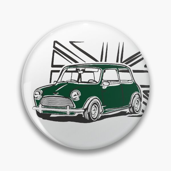 Item preview, Austin Mini Cooper Green Flag designed and sold by DRScustoms.