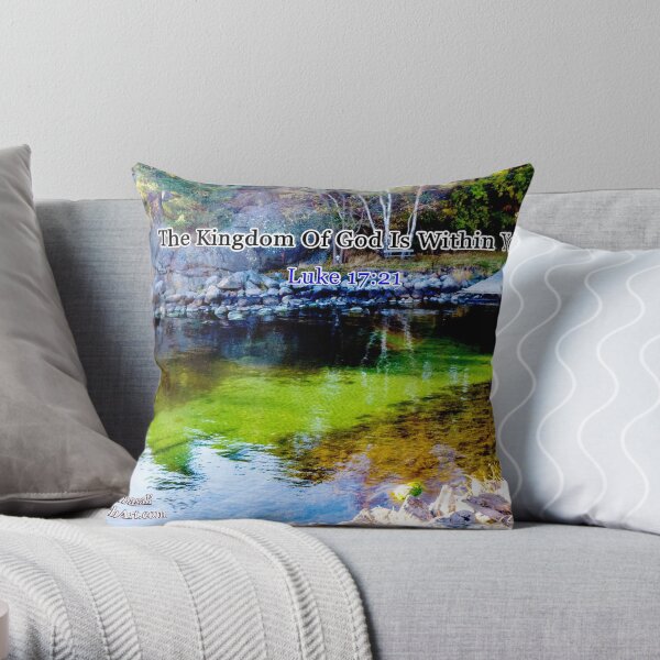 The Kingdom of God Throw Pillow