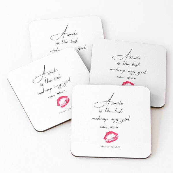 Item preview, A Smile Is The Best Makeup Any Girl Can Wear designed and sold by ricknosis.
