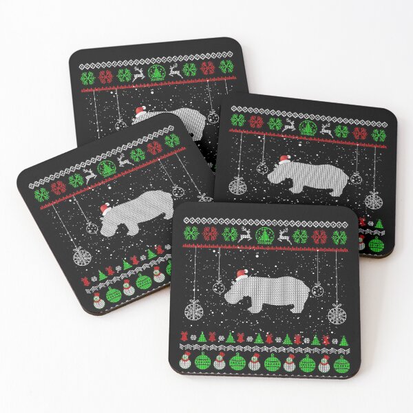 Item preview, Santa Hippo Ugly Christmas Funny Ugly Xmas Matching Family T-Shirt designed and sold by GrahamWalsh.