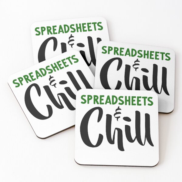 Item preview, Spreadheets & Chill designed and sold by PlainGratey.