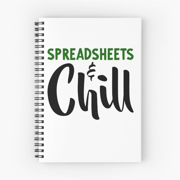 Item preview, Spreadheets & Chill designed and sold by PlainGratey.