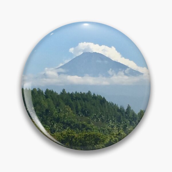 Item preview, Mount Merapi from Borobudur Temple Java Indonesia designed and sold by HolidayTees.