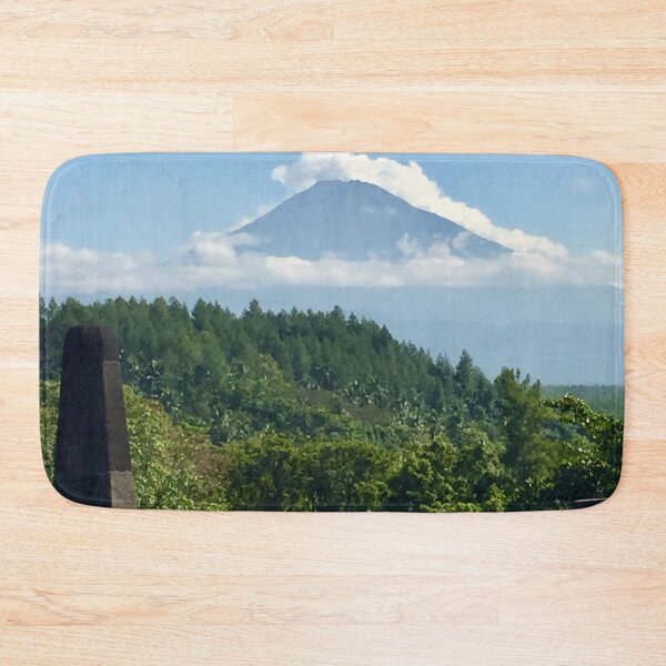 Item preview, Mount Merapi from Borobudur Temple Java Indonesia designed and sold by HolidayTees.