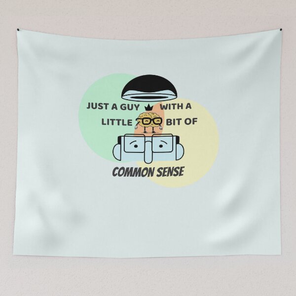 Item preview, Guy with common sense - Use your common sense day design designed and sold by wingdingr.