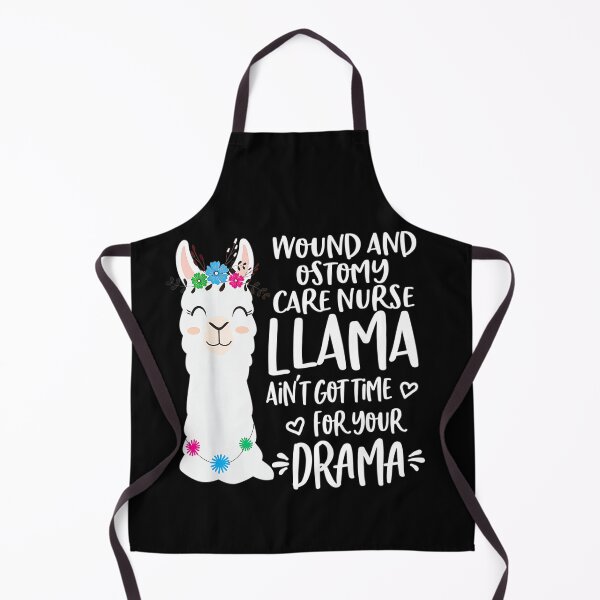 Item preview, Wound and Ostomy Care Nurse Llama Drama Alpaca designed and sold by mcinnesstore.