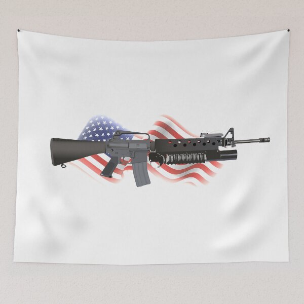 Item preview, Patriotic M16A2 M203 Rifle designed and sold by NorseTech.