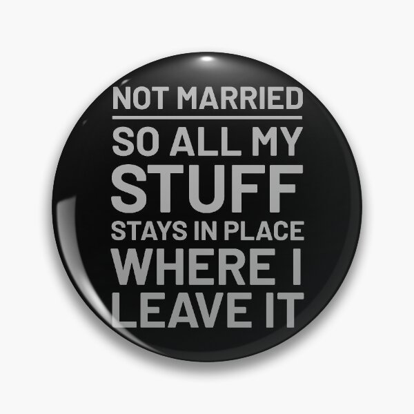 Item preview, Not married Divorced man designed and sold by Zagach Letters.