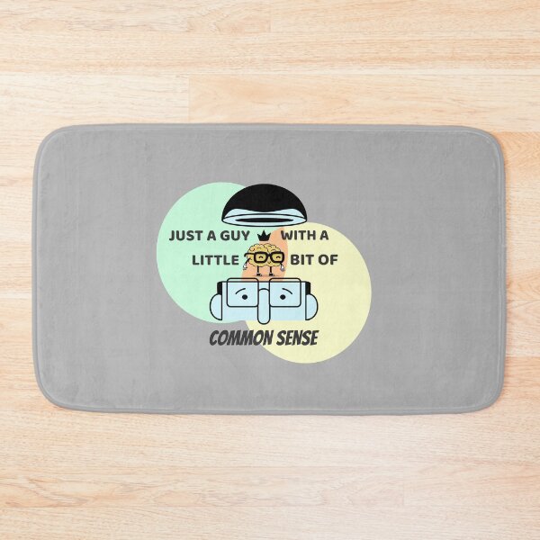 Item preview, Guy with common sense - Use your common sense day design designed and sold by wingdingr.