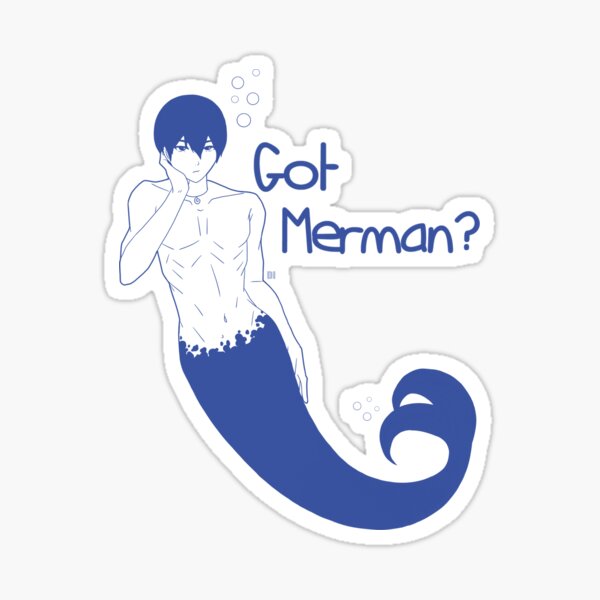 Free Got Merman Haruka Nanase Sticker
