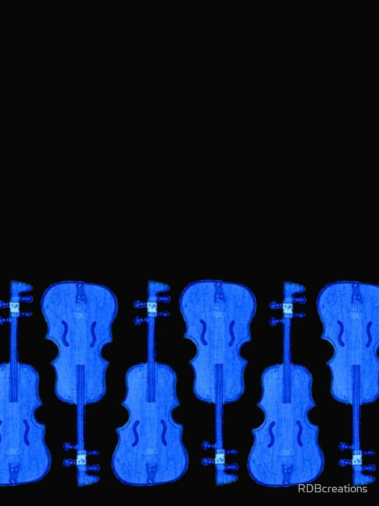 Thumbnail 4 of 4, iPhone Case, Blue Cello Pattern designed and sold by RDBcreations.