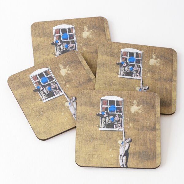 Item preview, BANKSY Well Hung Lover designed and sold by WE-ARE-BANKSY.
