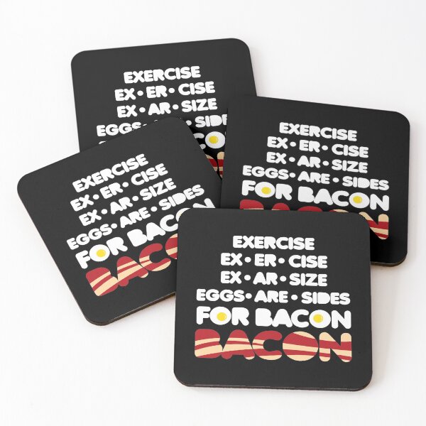 Item preview, Exercise Eggs Are Sides Bacon designed and sold by BecomingFiasco.