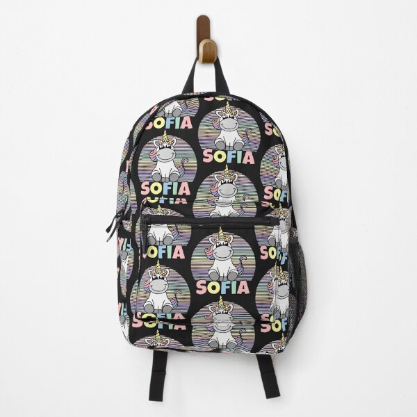 Item preview, Sofia First Name Cute Unicorn Rainbow designed and sold by JamesSalib67.