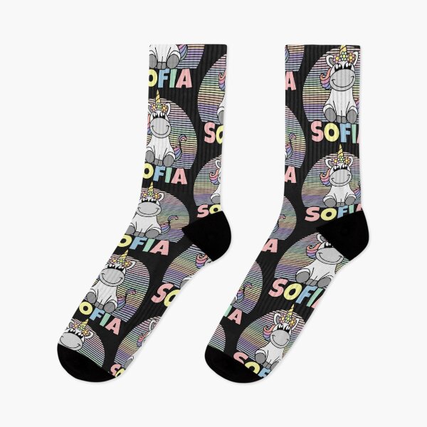 Item preview, Sofia First Name Cute Unicorn Rainbow designed and sold by JamesSalib67.