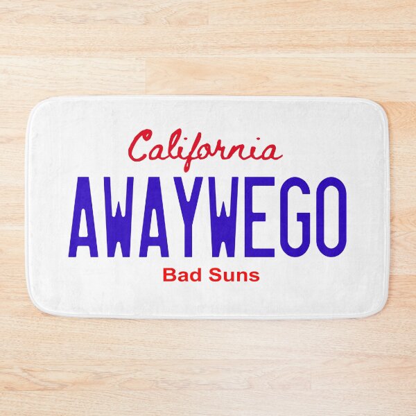 Item preview, Bad Suns License Plate designed and sold by gabi-noel.