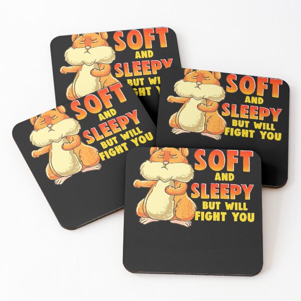 Item preview, Cute _ Funny Soft And Sleepy But Will Fight You Hamster T-Shirt designed and sold by EliseJenkins.