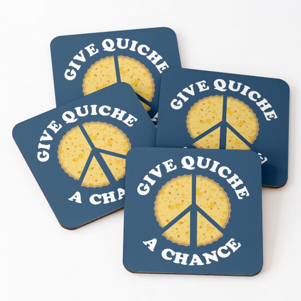 Artikelvorschau, Gib Quiche eine Chance! entworfen und verkauft von NearTheKnuckle.