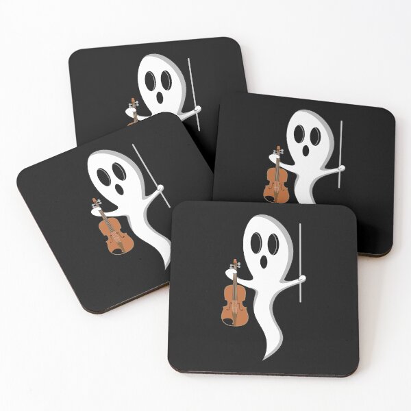 Item preview, Funny ghost with violin designed and sold by spontania.
