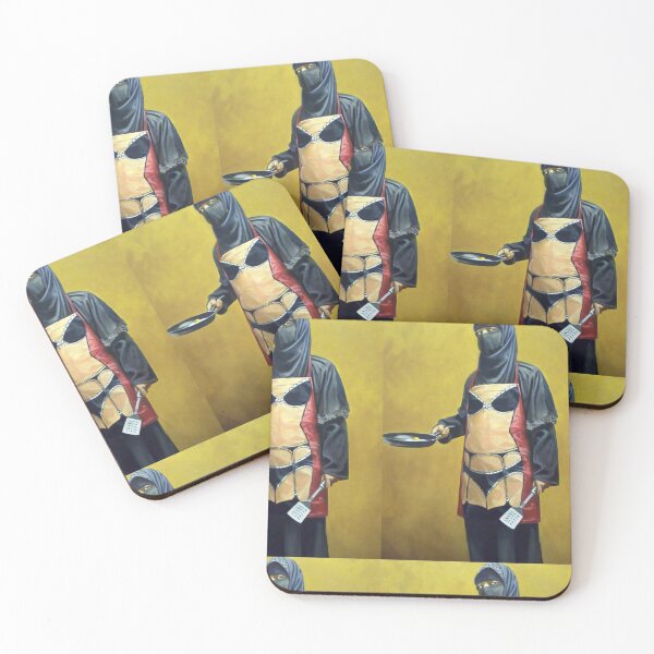 Item preview, BANKSY Sexy Burka Apron designed and sold by WE-ARE-BANKSY.