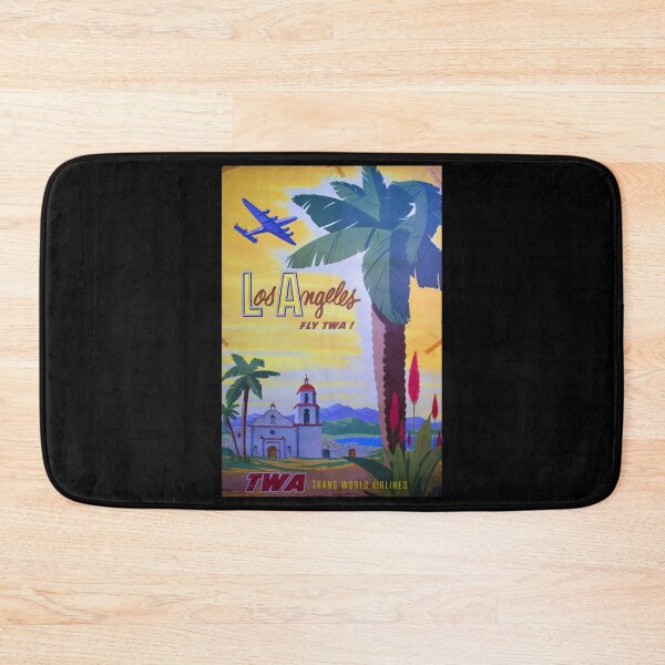Item preview, Los Angeles retro poster designed and sold by CorasPosters.