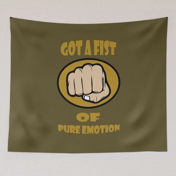 Item preview, Fist of pure emotion  designed and sold by hawkie.