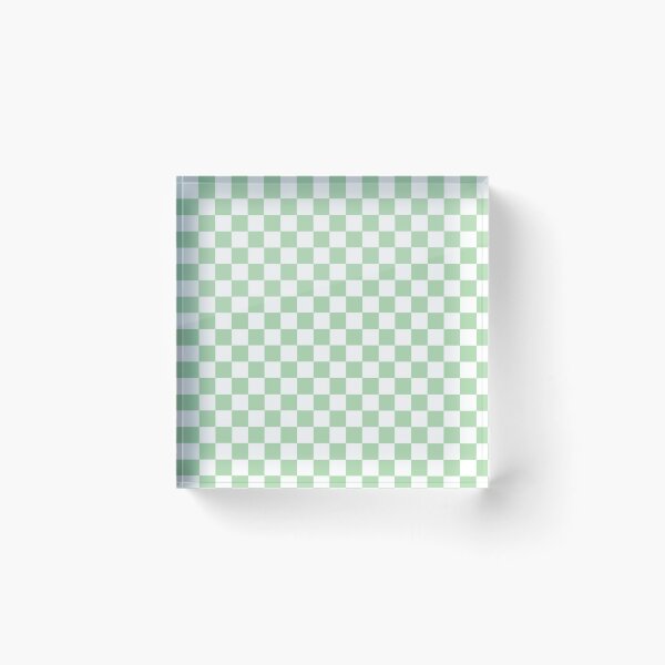 Item preview, Celadon - S. Checkered Pattern designed and sold by Masayakana.