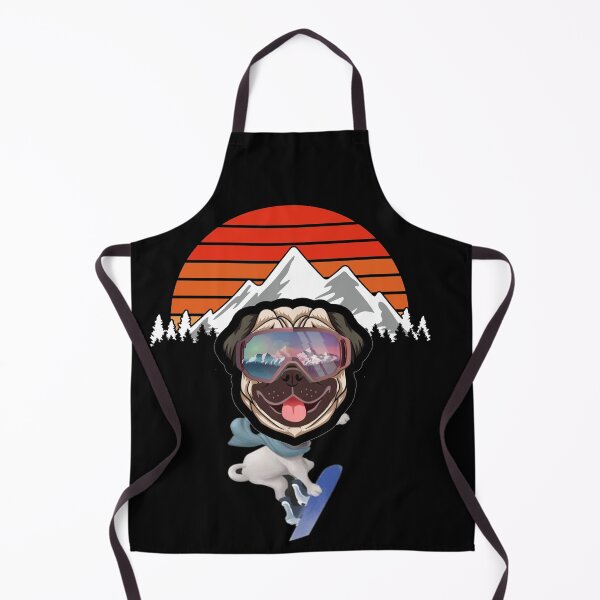 Item preview, SNOWBOARDING PUG designed and sold by Eric Shields.