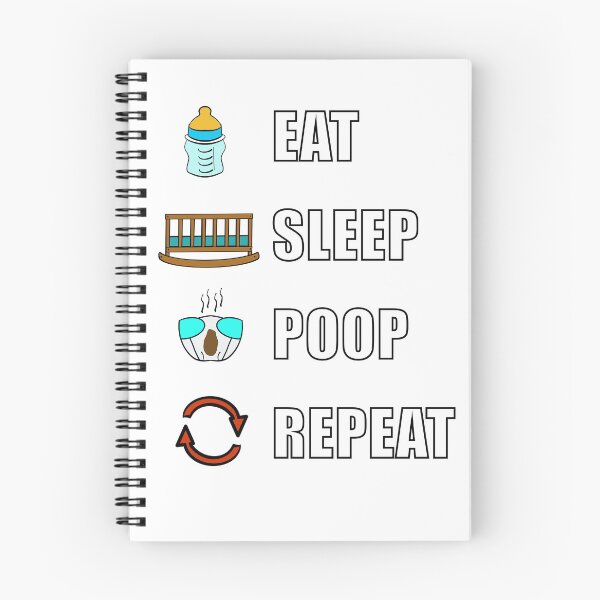 Item preview, Eat, Sleep, Poop, Repeat designed and sold by BusyMonkeys.