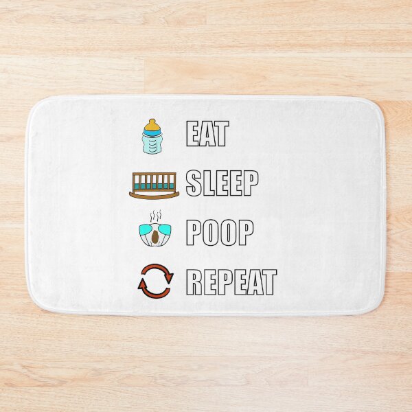 Item preview, Eat, Sleep, Poop, Repeat designed and sold by BusyMonkeys.