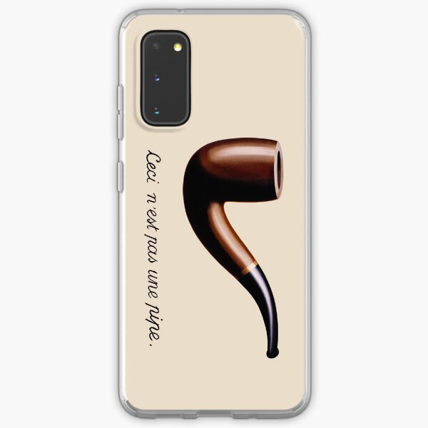 HD This Is Not a Pipe (1929) by Rene Magritte Samsung Galaxy Soft Case