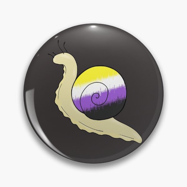 Item preview, Non-Binary Snail designed and sold by SkeletalReigns.