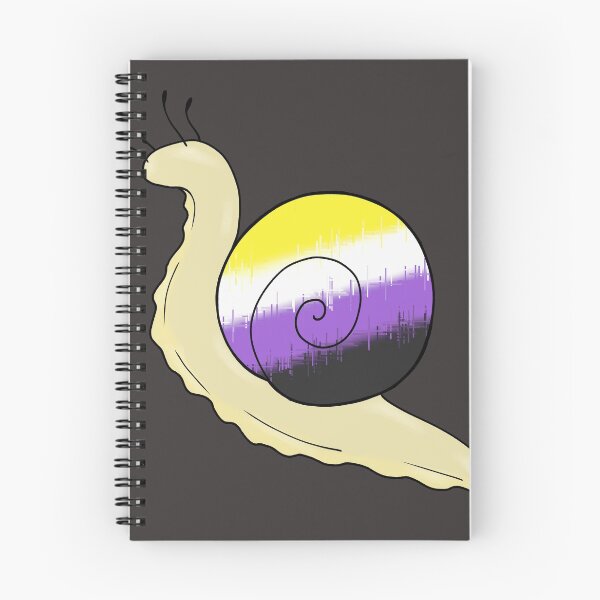 Item preview, Non-Binary Snail designed and sold by SkeletalReigns.