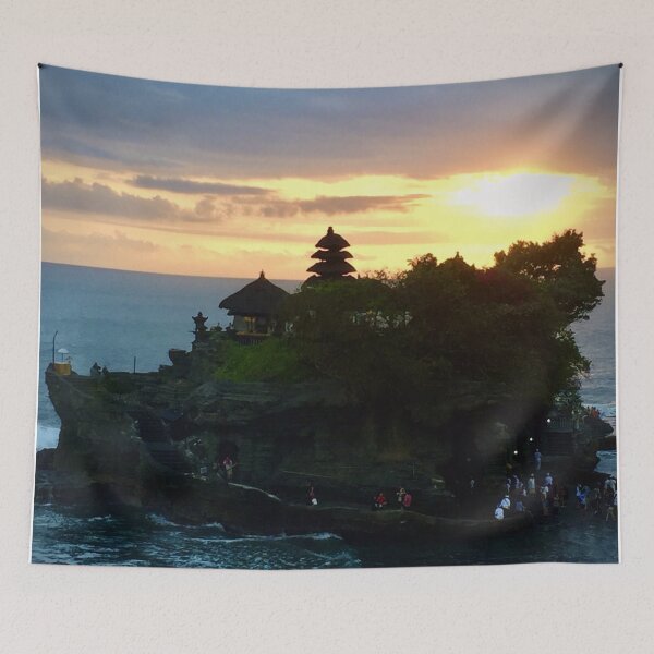 Item preview, Sunset Tanah Lot Temple Bali designed and sold by HolidayTees.