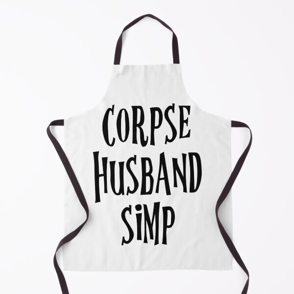 Item preview, Corpse Husband Simp Typography designed and sold by MADINKSHOP.