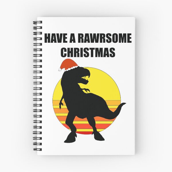 Item preview, Have a Rawrsome Christmas designed and sold by BusyMonkeys.