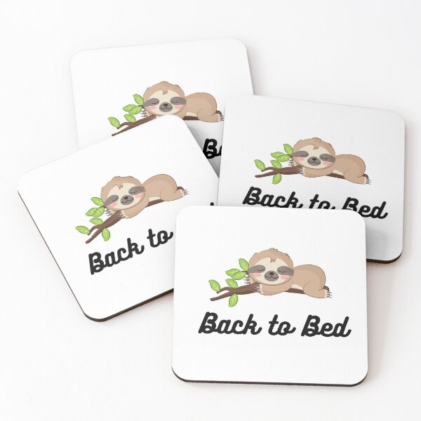 Item preview, Back to Bed Cute Sleeping Sloth, Cute Sloth designed and sold by KimCreativeUK.