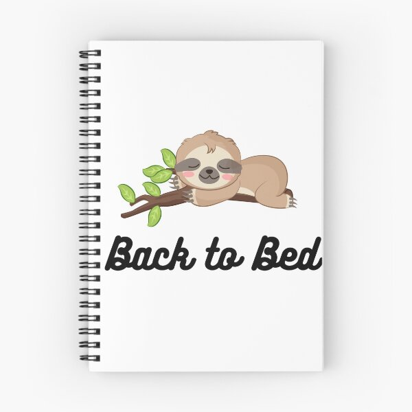 Item preview, Back to Bed Cute Sleeping Sloth, Cute Sloth designed and sold by KimCreativeUK.