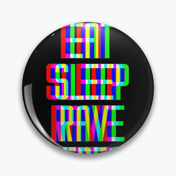 Item preview, Eat Sleep Rave Repeat designed and sold by Bigup.
