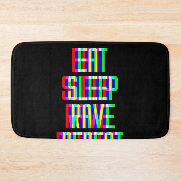 Item preview, Eat Sleep Rave Repeat designed and sold by Bigup.