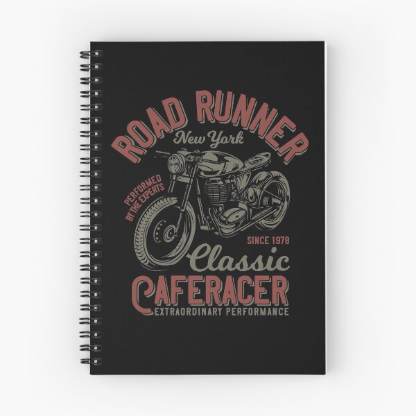 Item preview, Motorcycle Vintage Road Runner Classic Custom Race designed and sold by Two Left Hands Design.