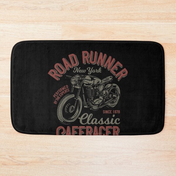 Item preview, Motorcycle Vintage Road Runner Classic Custom Race designed and sold by Two Left Hands Design.