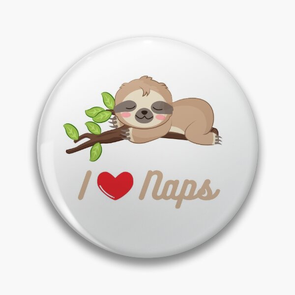 Item preview, I love Naps Sleeping Sloth, Cute Sloth designed and sold by KimCreativeUK.