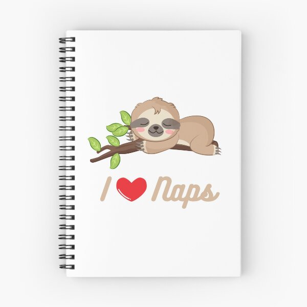 Item preview, I love Naps Sleeping Sloth, Cute Sloth designed and sold by KimCreativeUK.