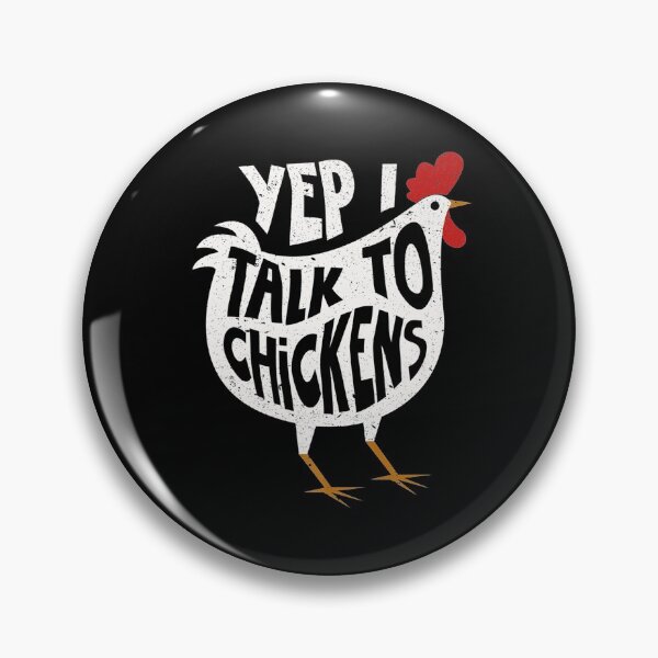 Item preview, Yep I Talk To Chickens Cute Chicken Buffs Gift designed and sold by zurnbarb.